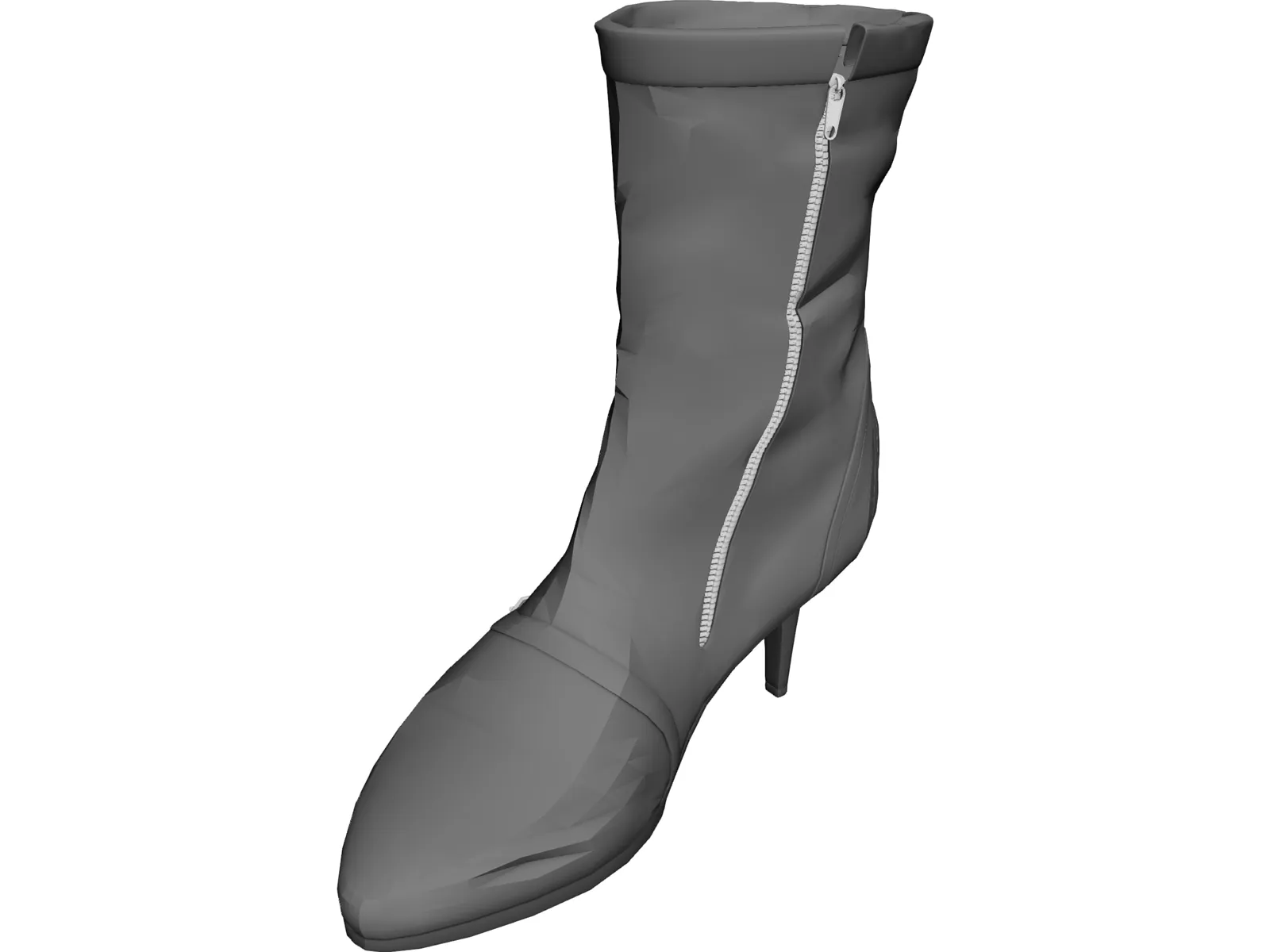 Woman Boot 3D Model