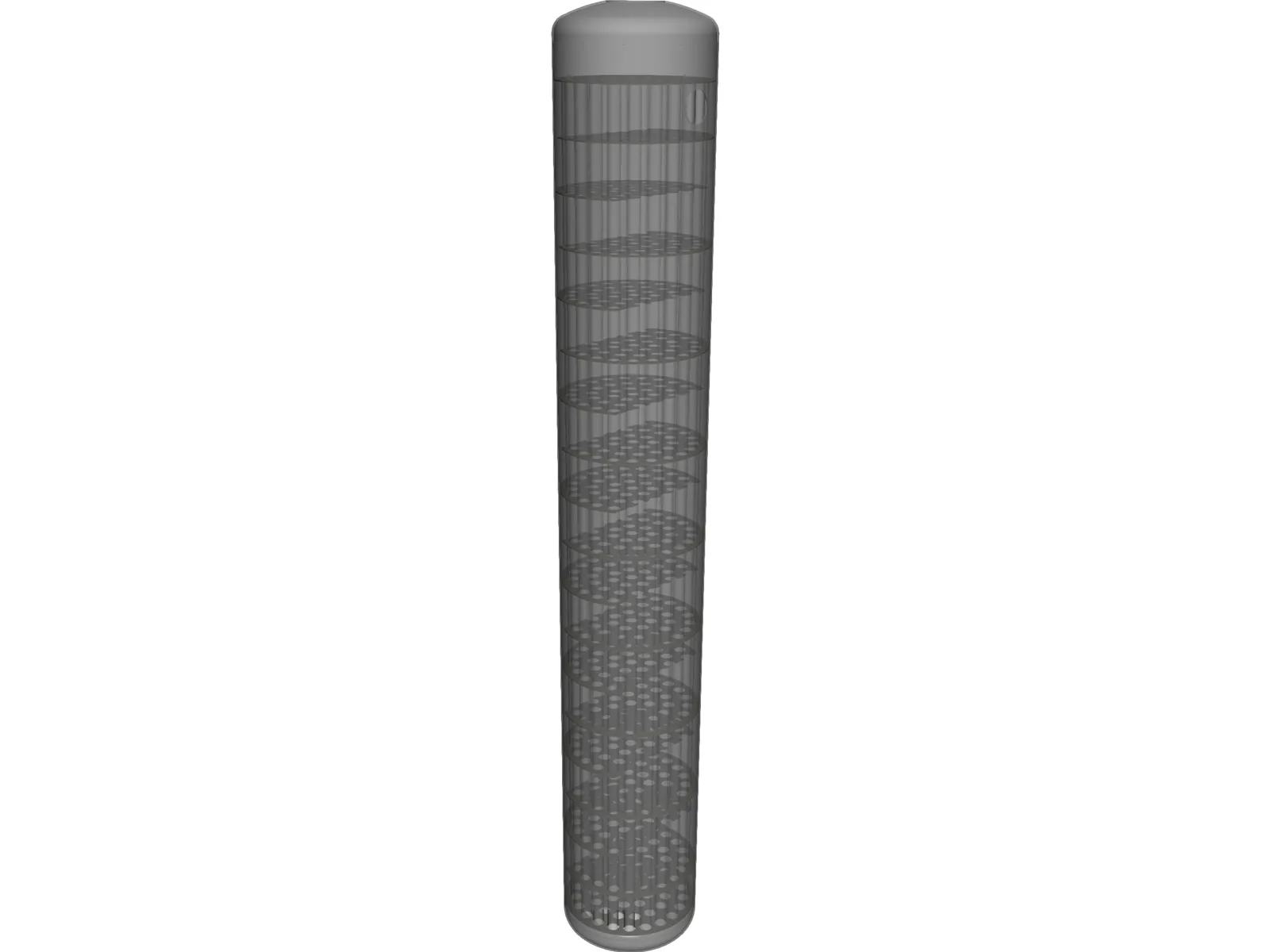 Exhaust Gas Heat Exchanger 3D Model