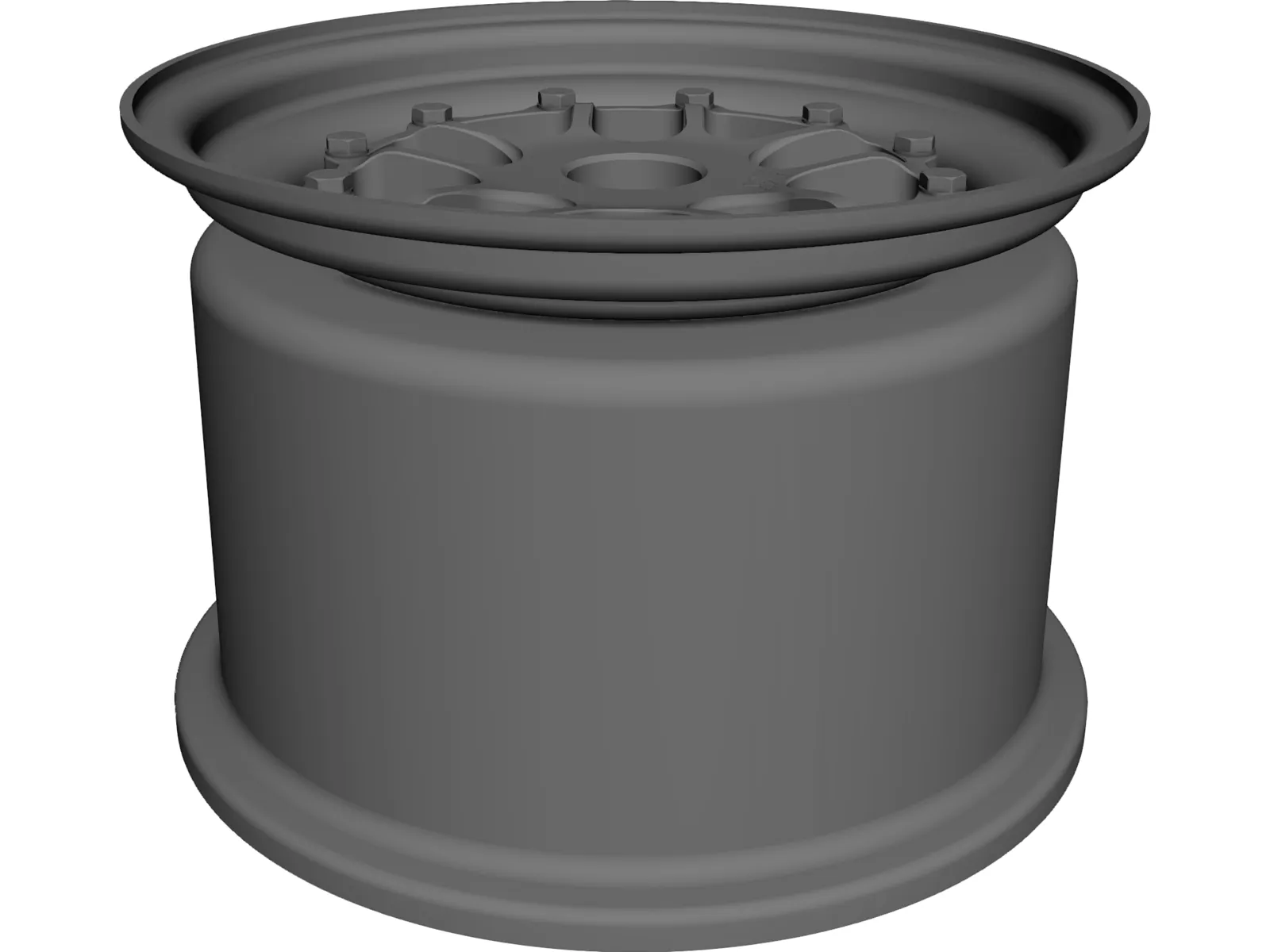 Keizer CL-10 Formula SAE Wheel 3D Model