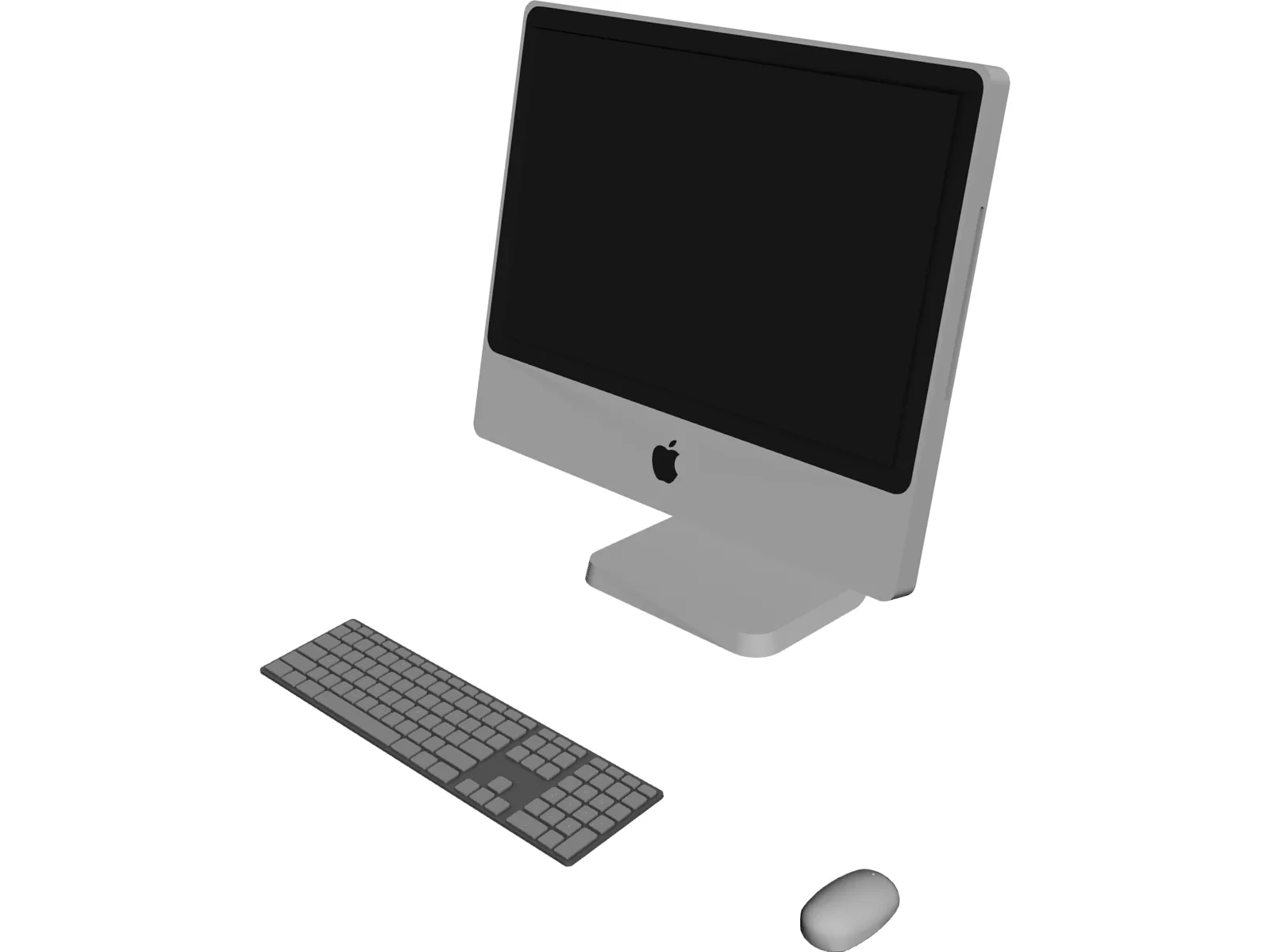 Apple iMac 3D Model