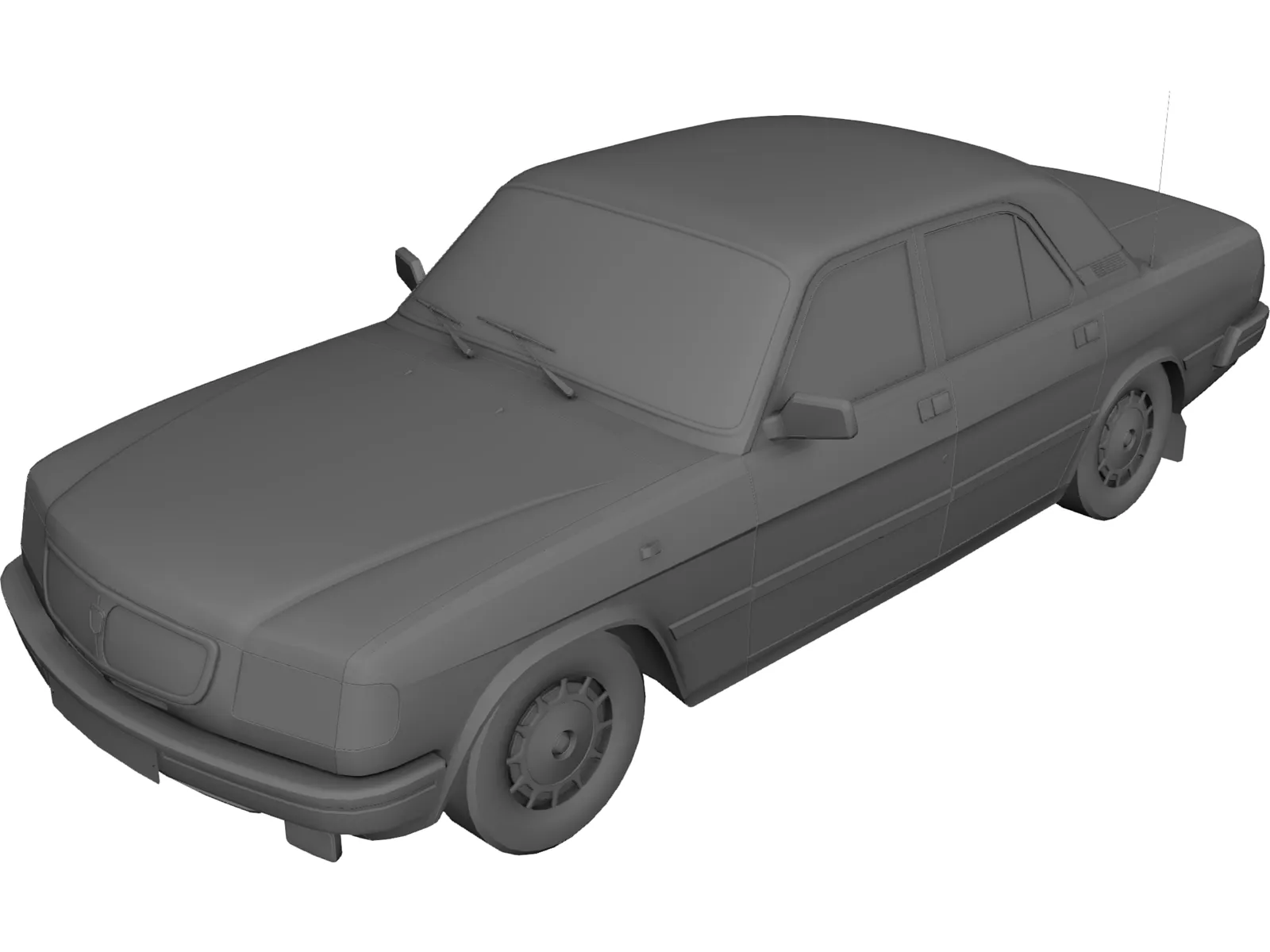 GAZ-3110 Volga (1996-2005) 3D Model