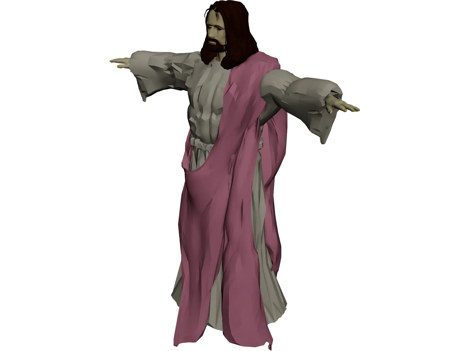 Jesus Christ V3 3D Model $89 - .max .fbx - Free3D