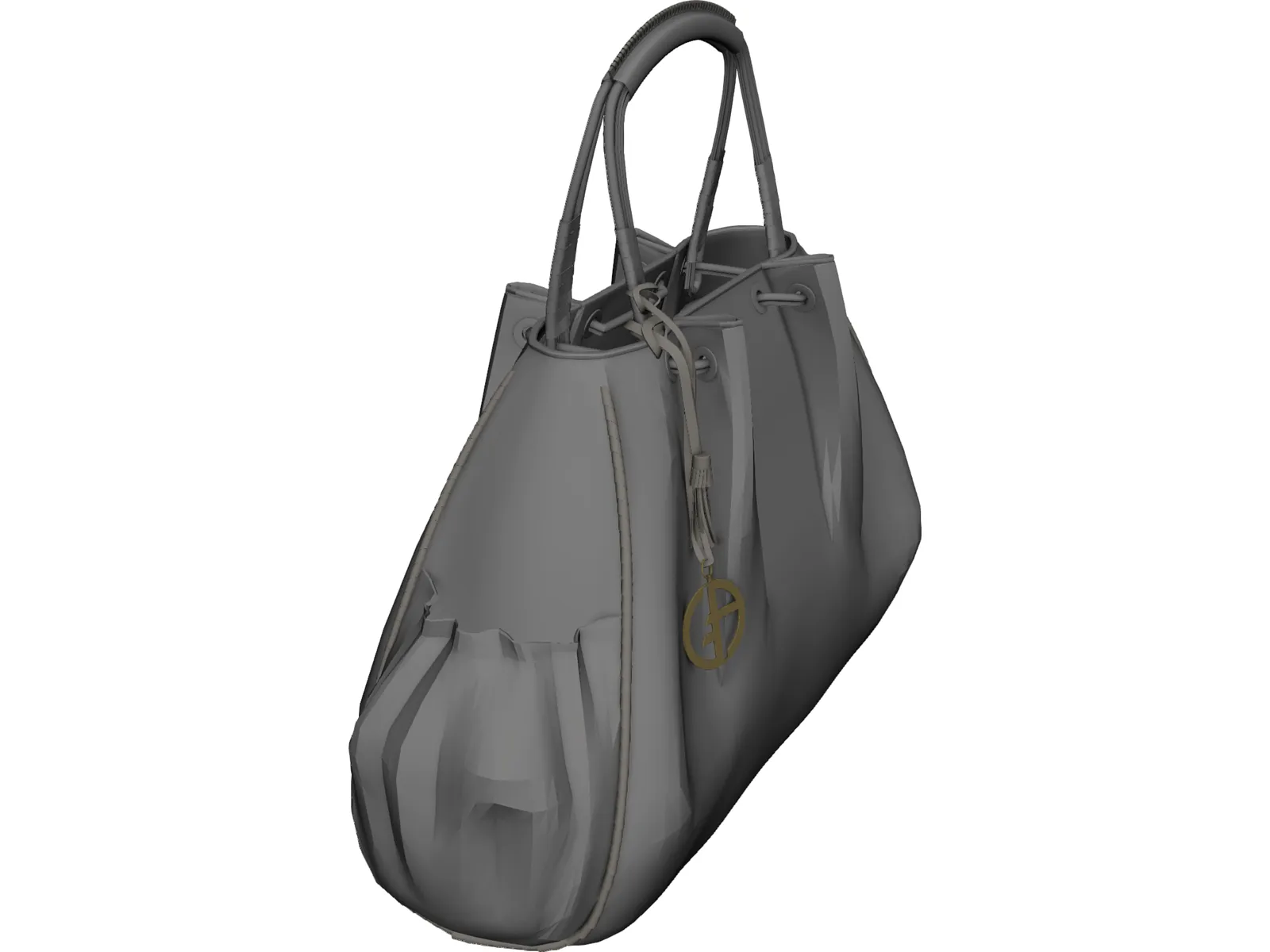 Armani Hand Bag 3D Model