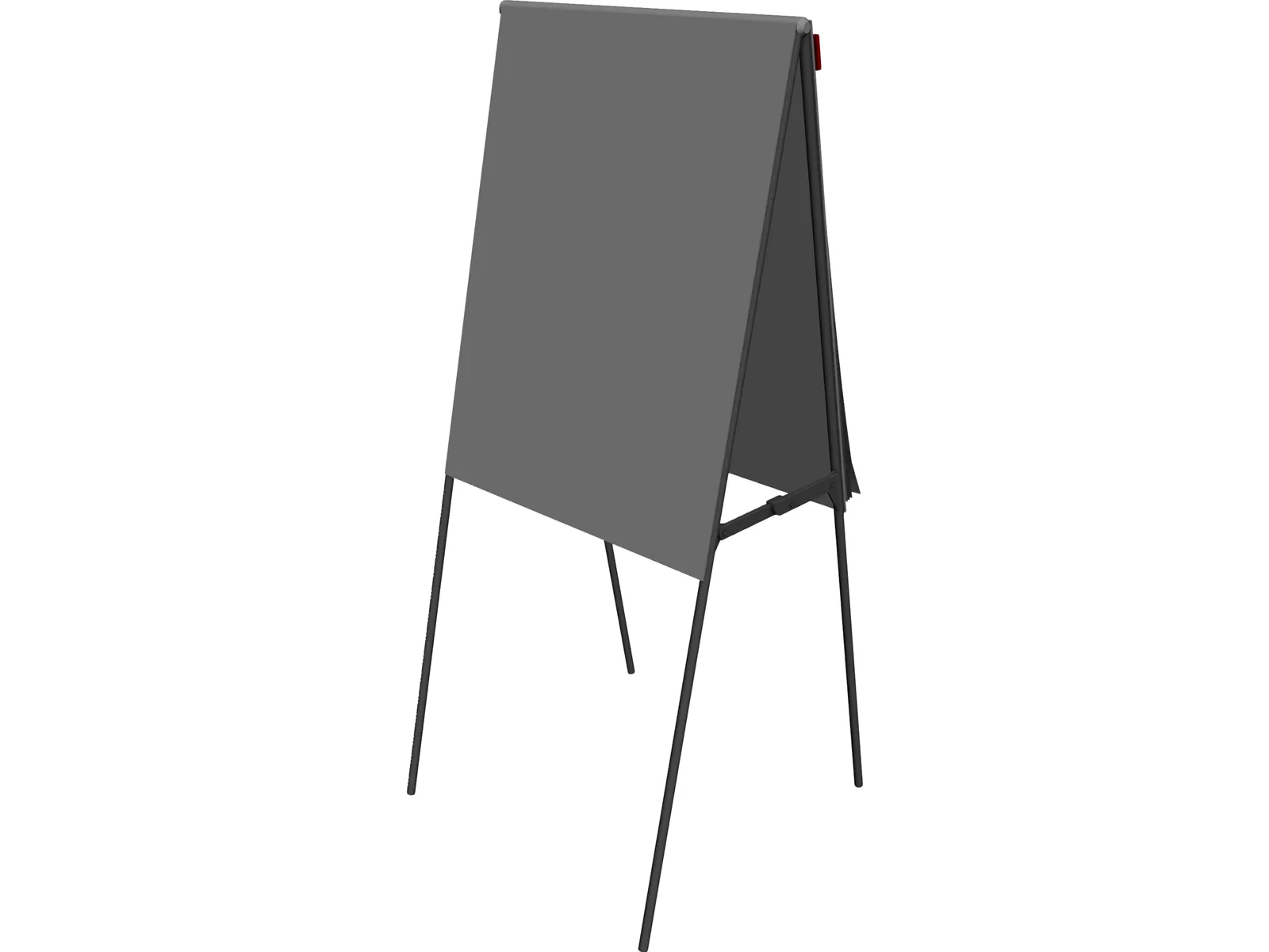 Flip Chart 3D Model