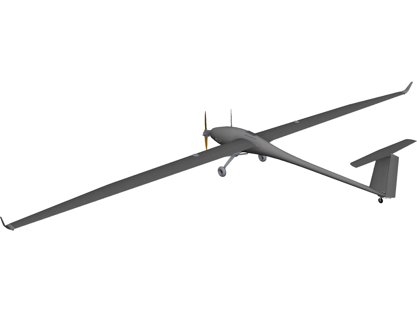 Motoglider 3D Model