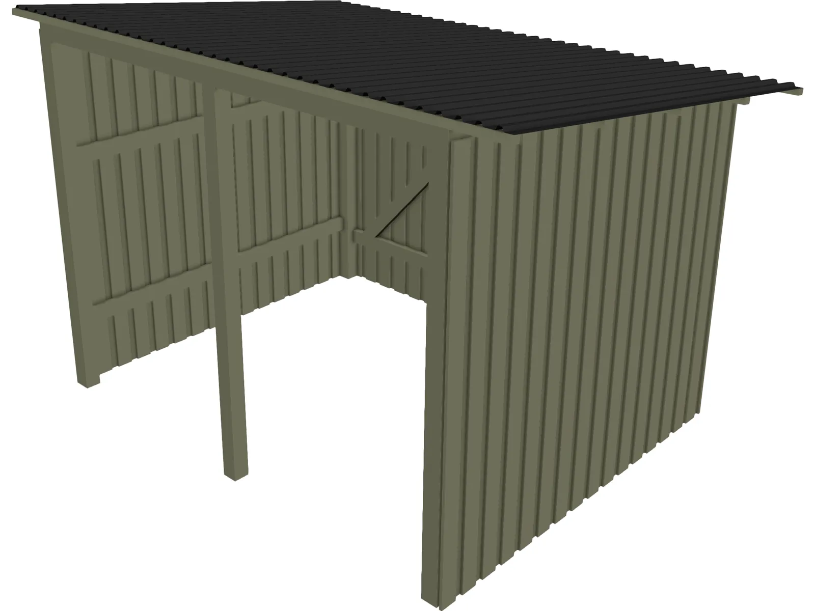 Shed 3D Model