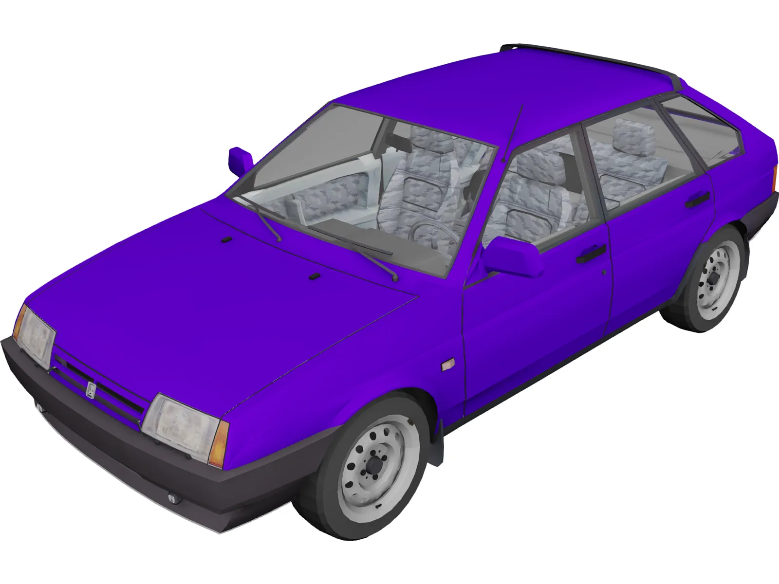 VAZ 2109 3D Model