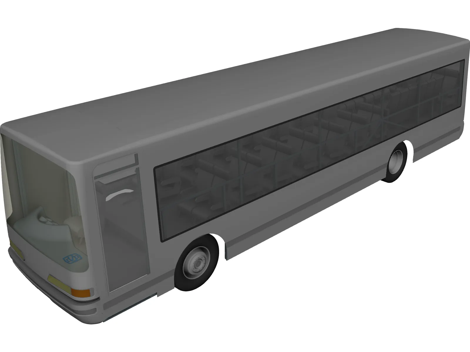 Optare Coach 3D Model