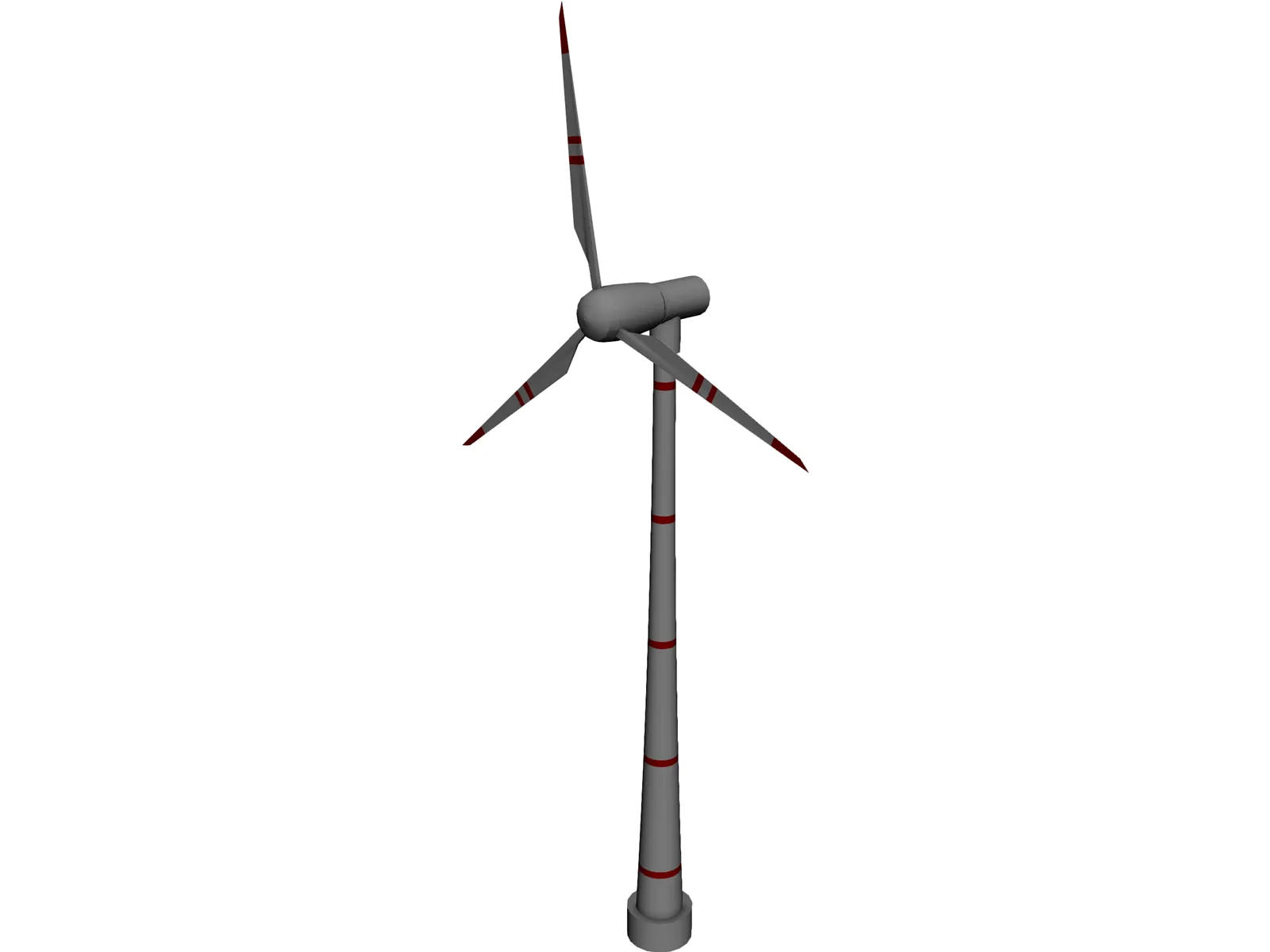 Wind Turbine 3D Model