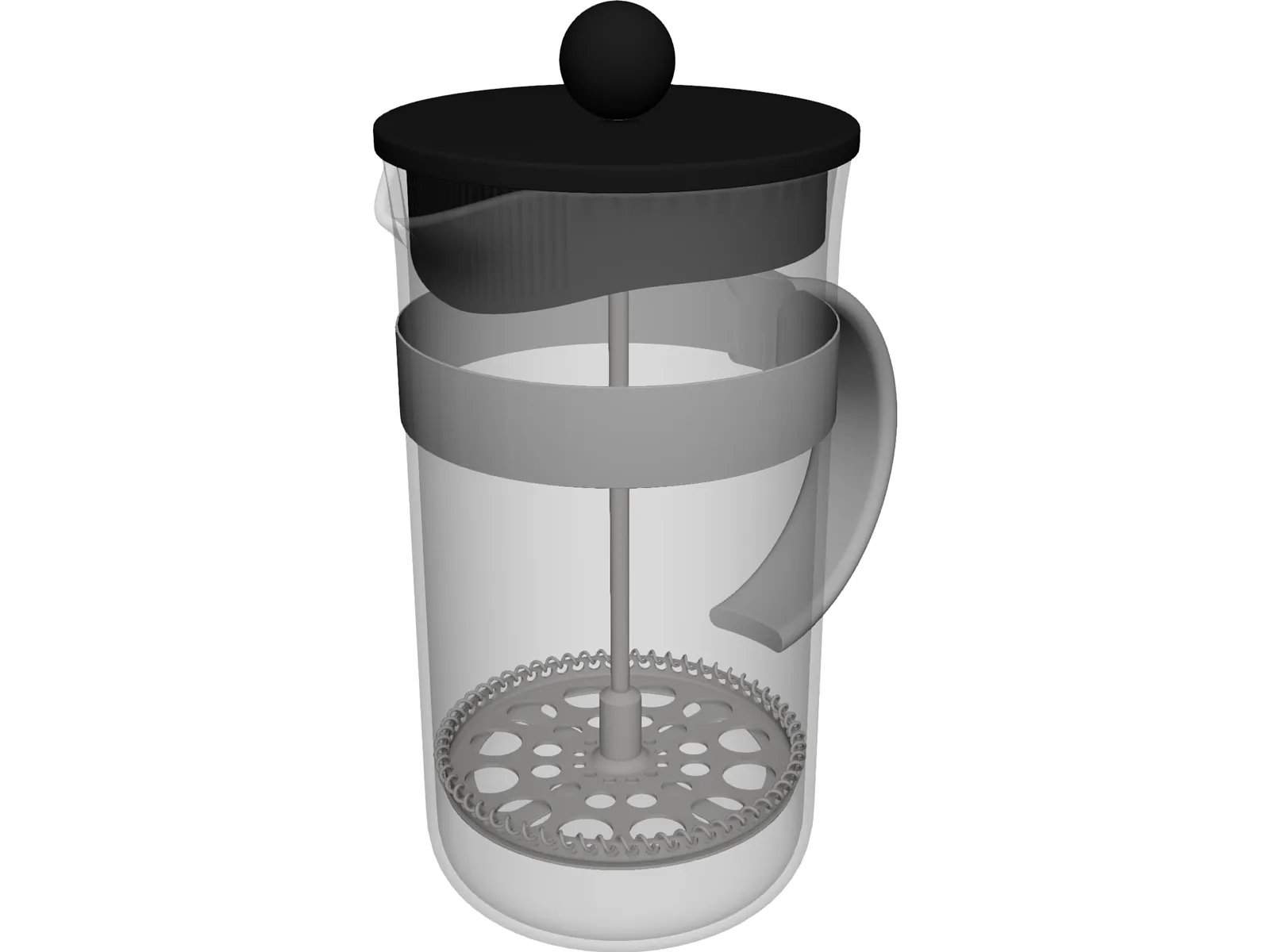 BODUM Chambord French Press Coffee Maker 3d model