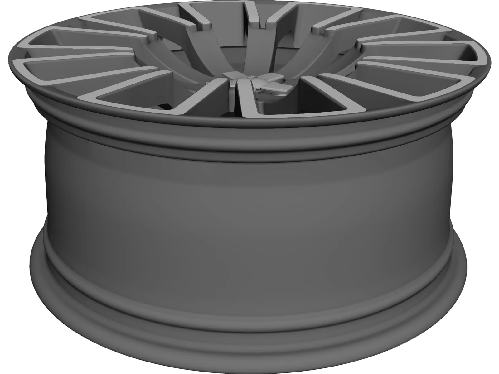 Wheel Audi 3D Model