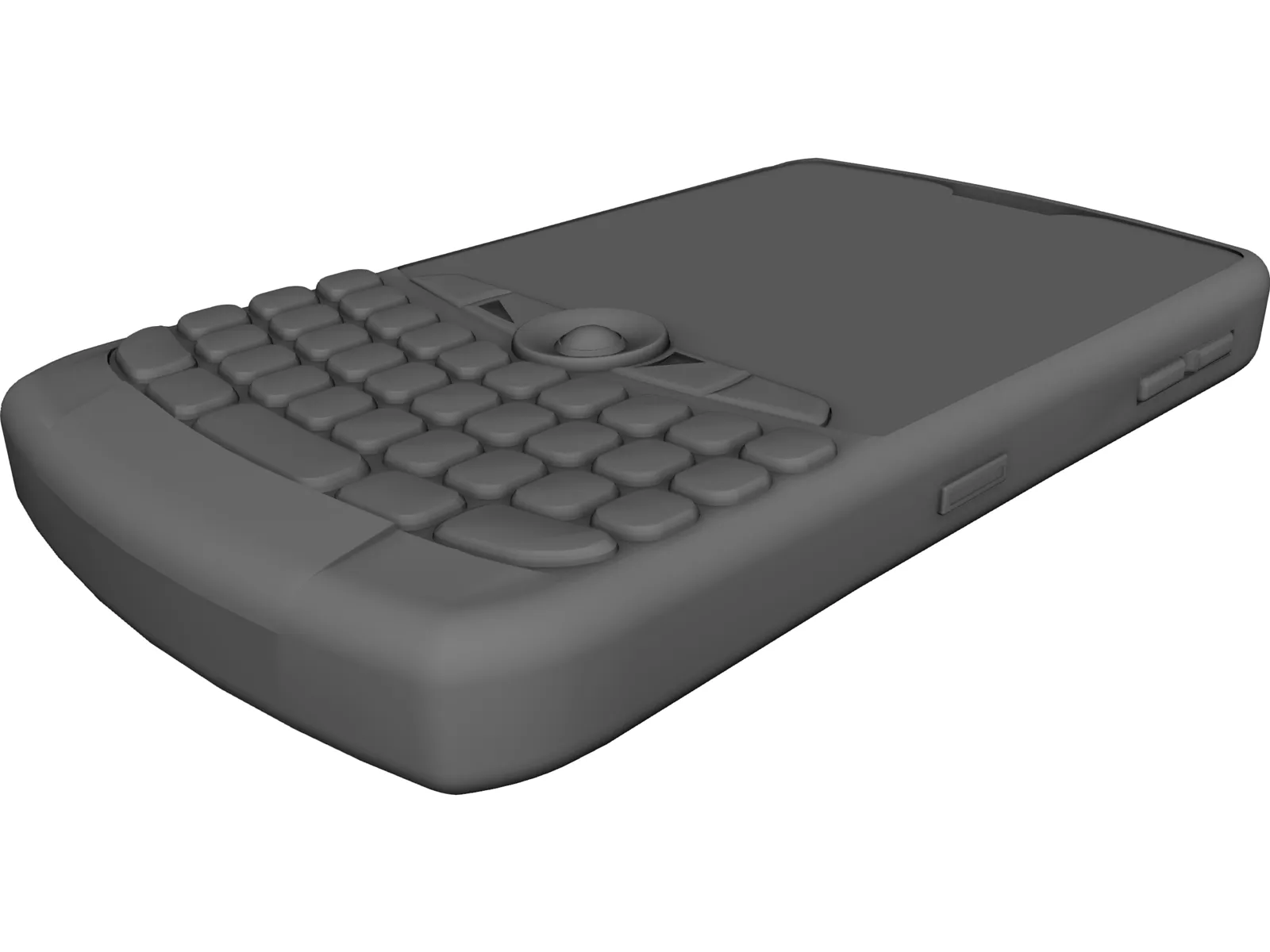 Blackberry Curve 8350i 3D Model