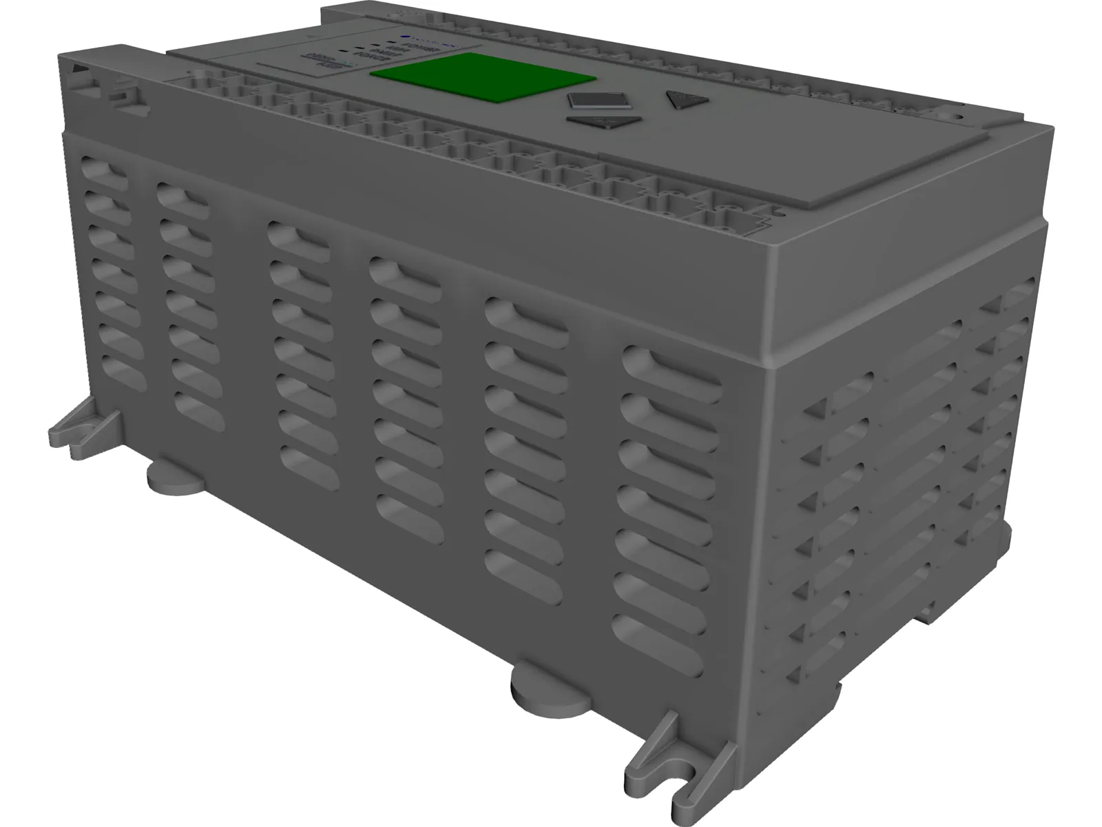 Allen-Bradley MicroLogix 1400 PLC 3D Model