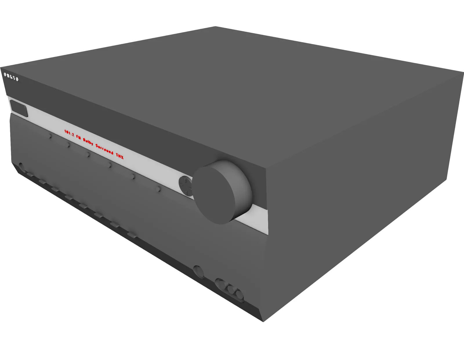 Onkyo TX-SR505E Amplifier 3D Model
