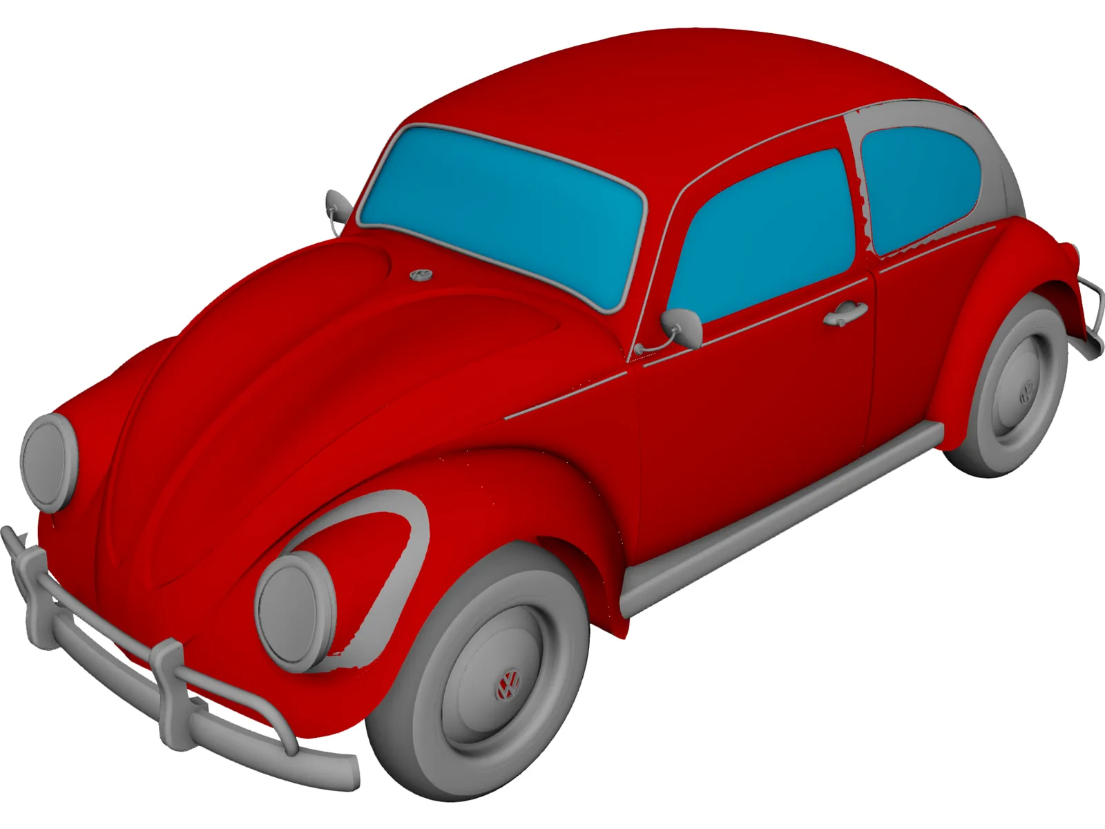 Volkswagen Beetle 3D Model