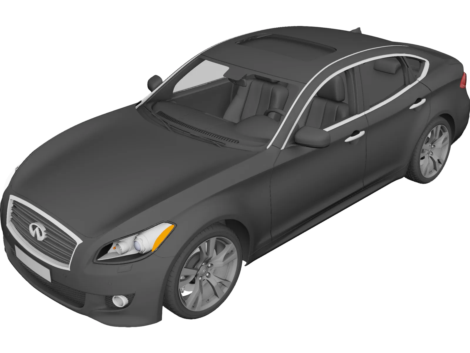 Infiniti M56S 3D Model