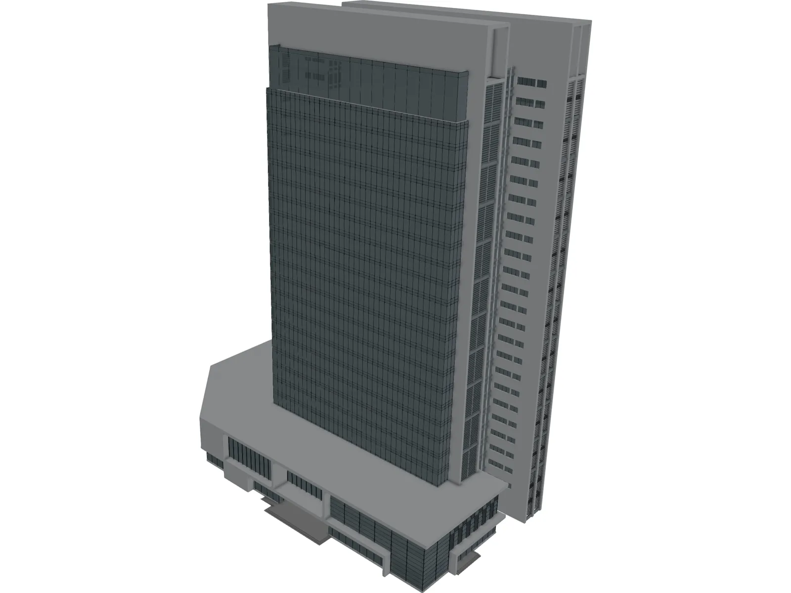 Big Building 3D Model