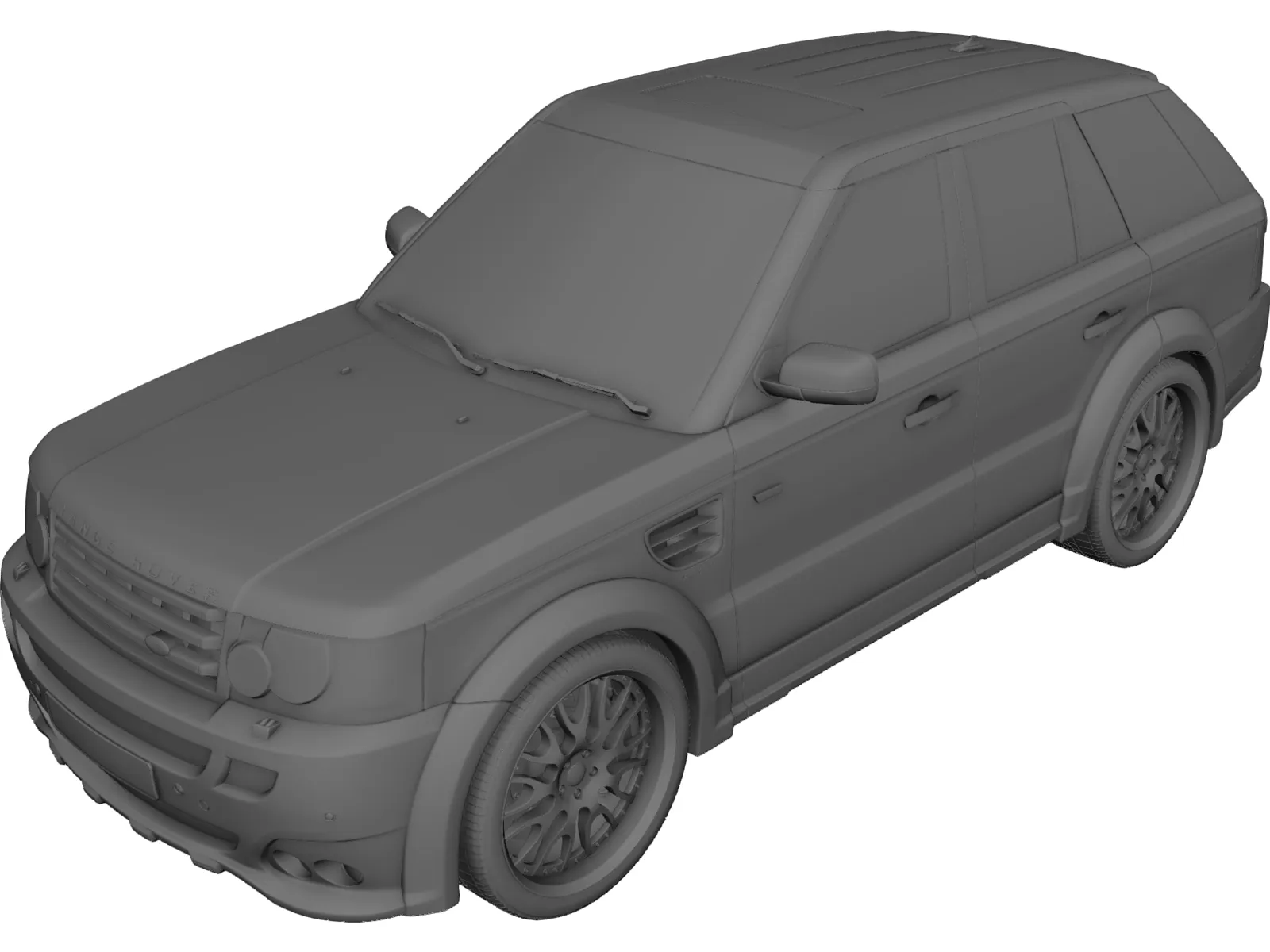 Range Rover Sport HAMANN 3D Model