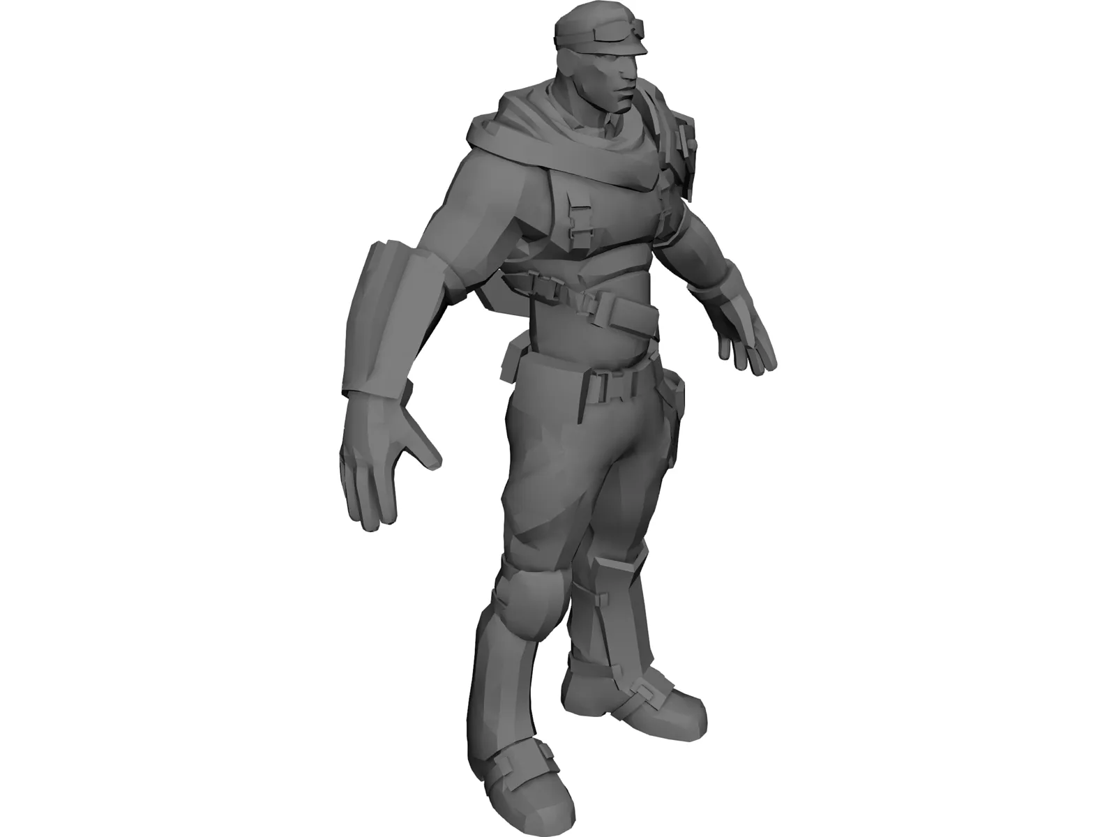 Roland 3D Model