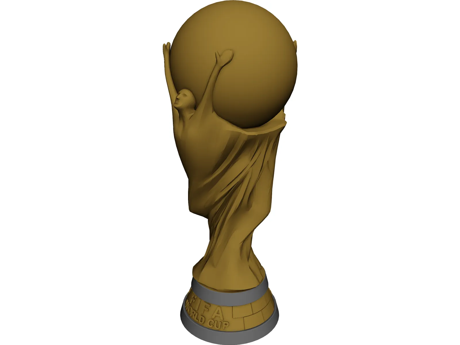 FIFA World Cup Trophy 3D model