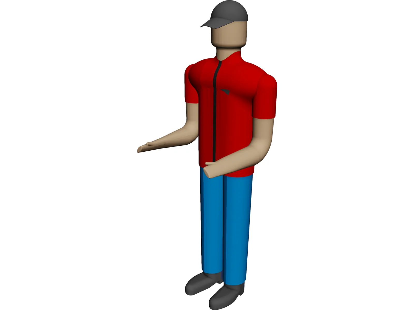 Workman 3D Model