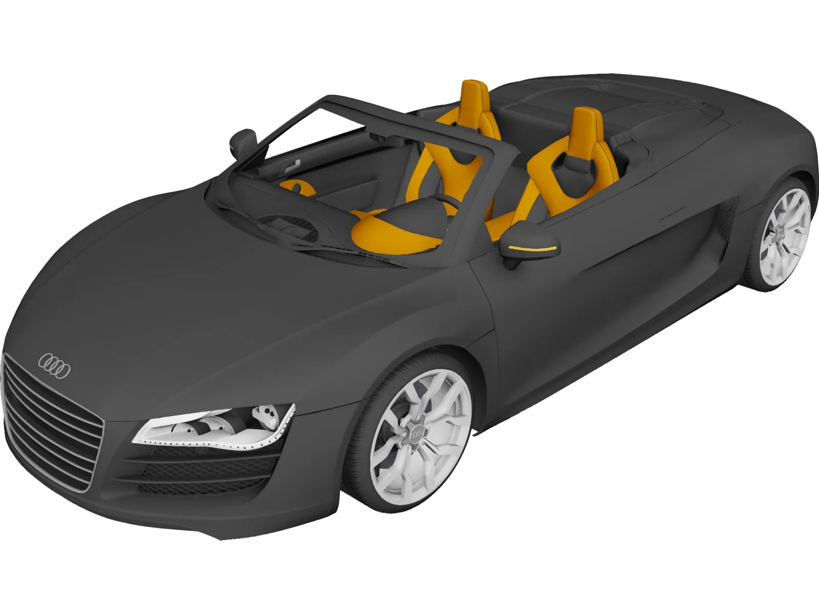 Audi R8 Spyder 3D Model