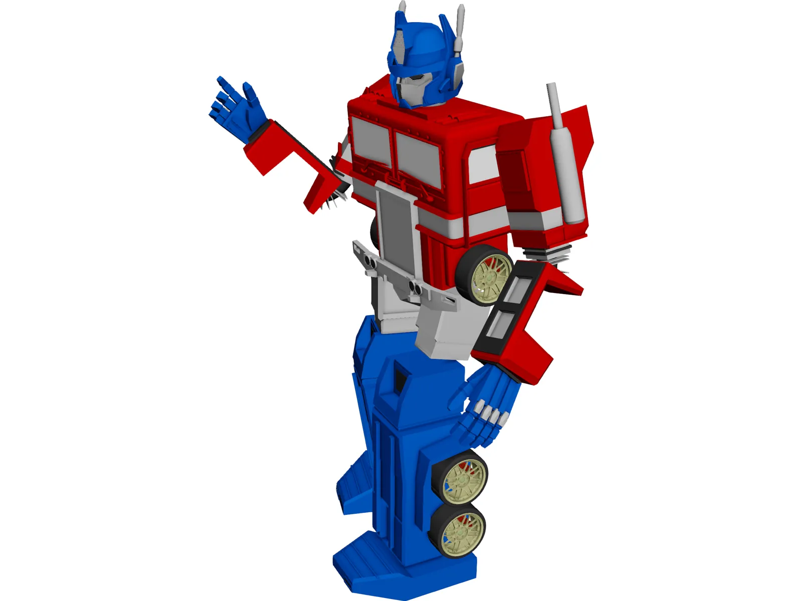 Transformers Optimus Prime 3D Model