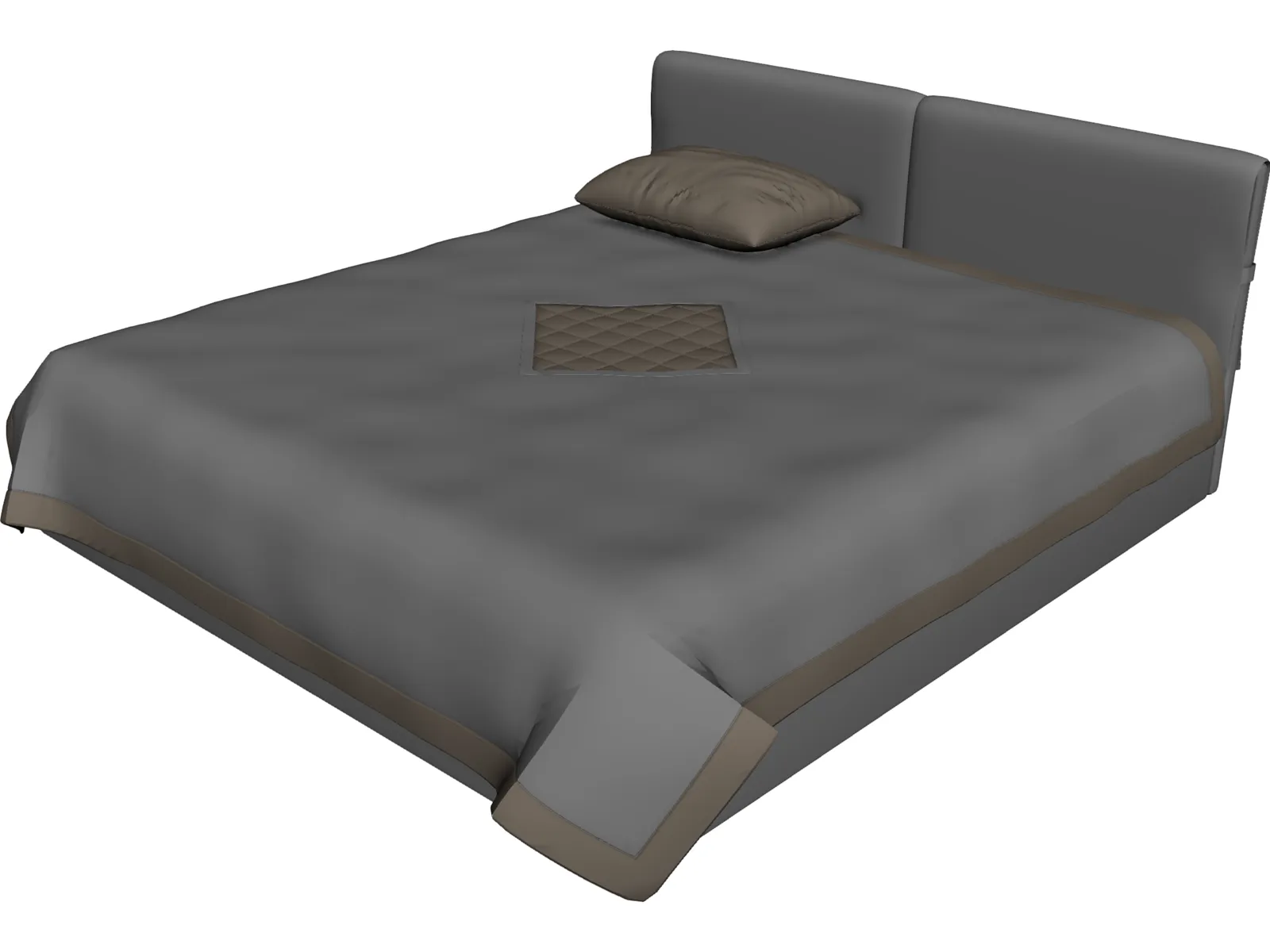 Bed 3D Model