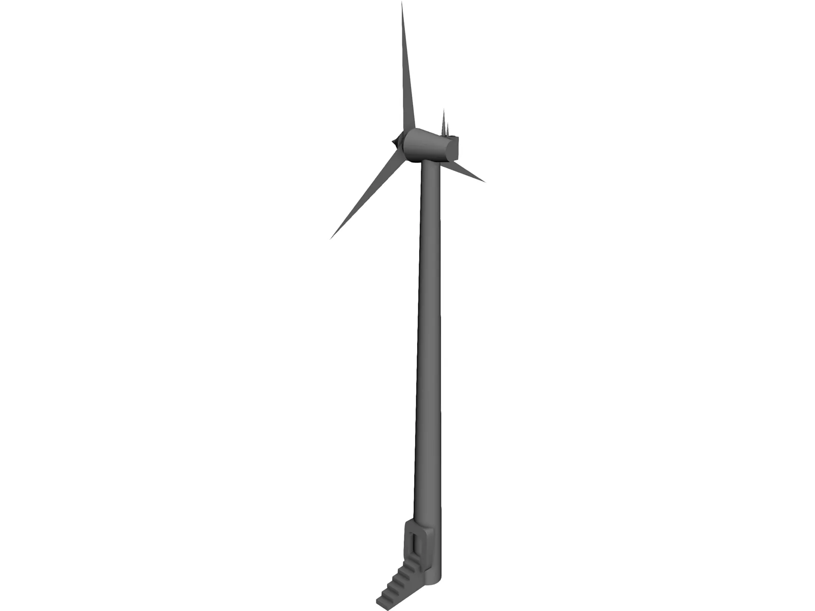 Wind Turbine 3D Model