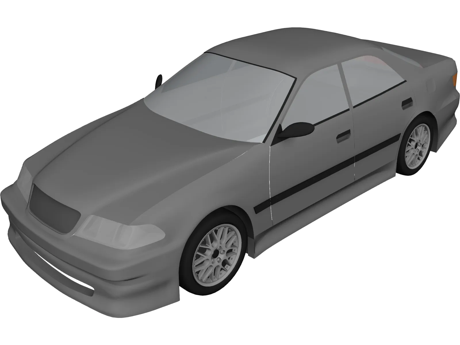 Toyota Mark II (X100) 3D Model