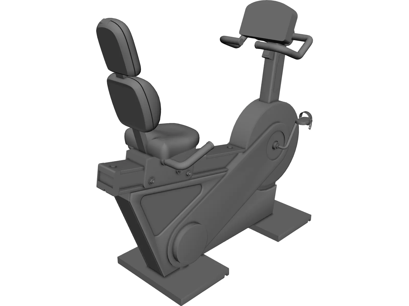 Exercise Cycle 3D Model