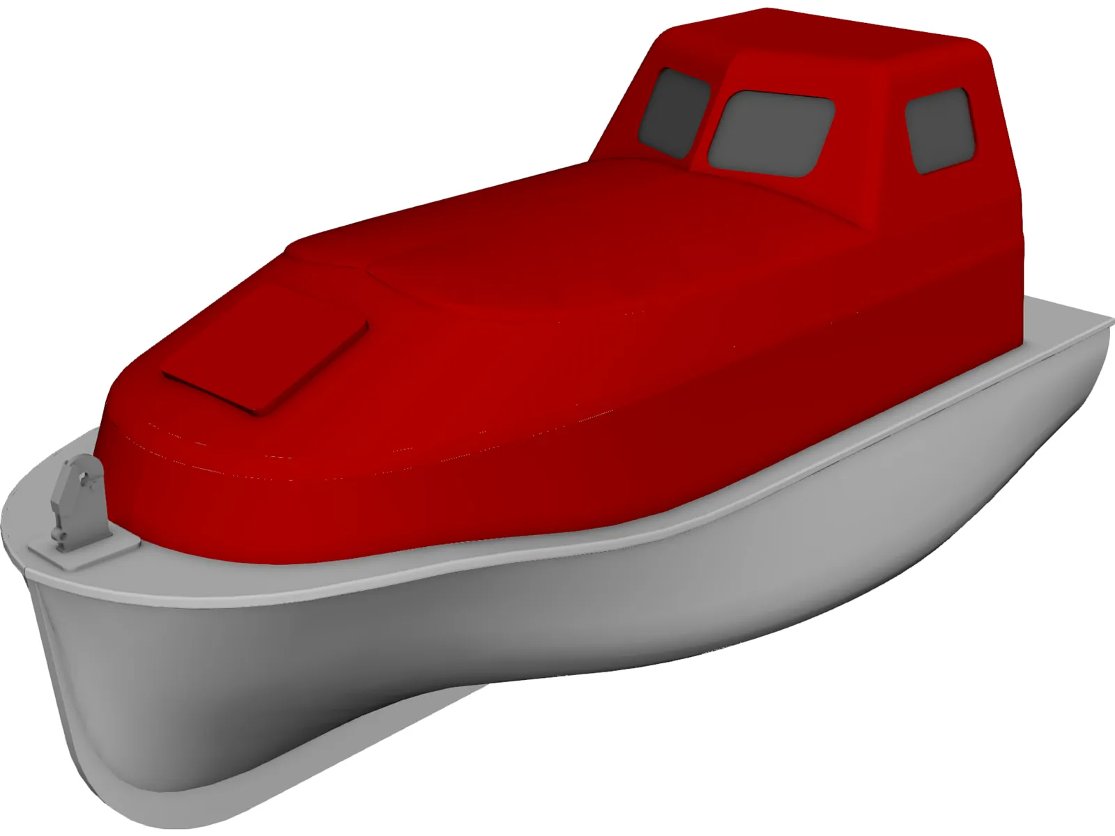 Life Boat 3D Model