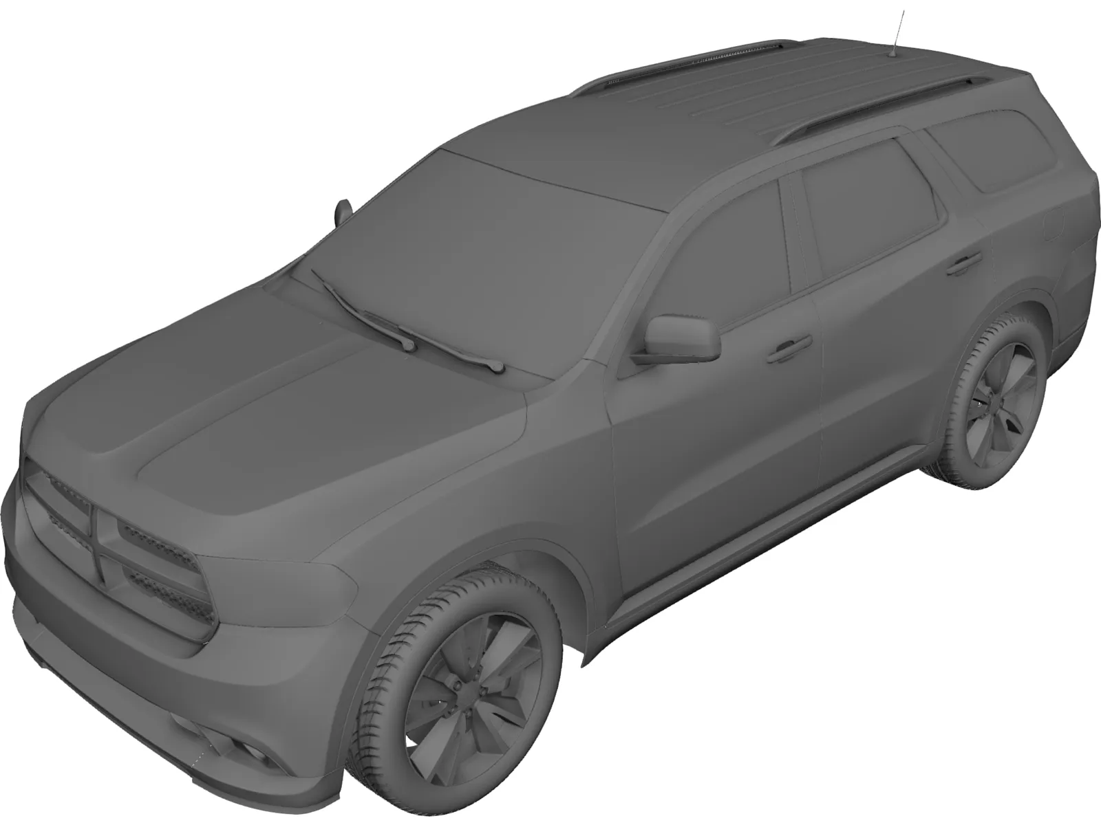 Dodge Durango (2011) 3D Model