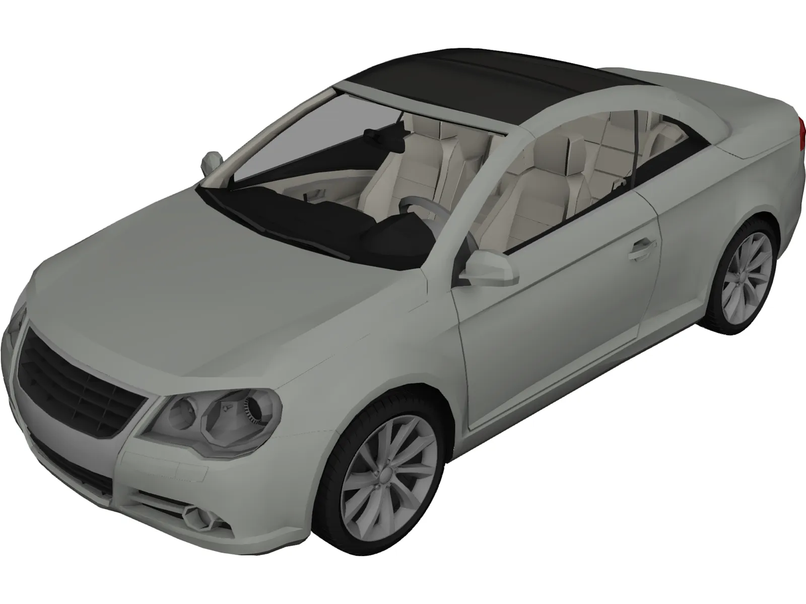 Volkswagen Eos 3D Model