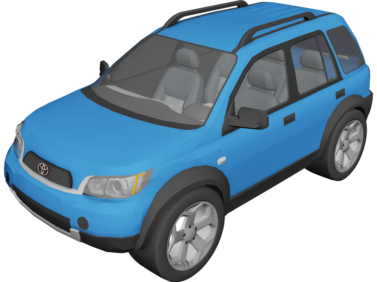 Toyota Rush 3D Model