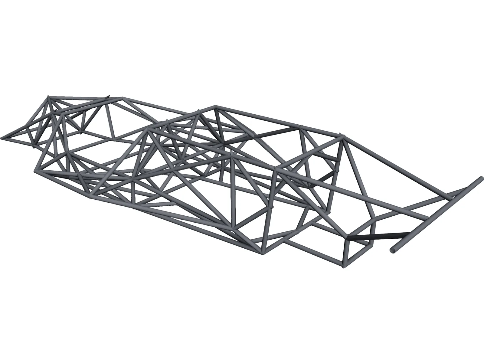 Porsche 917 Frame 3D Model