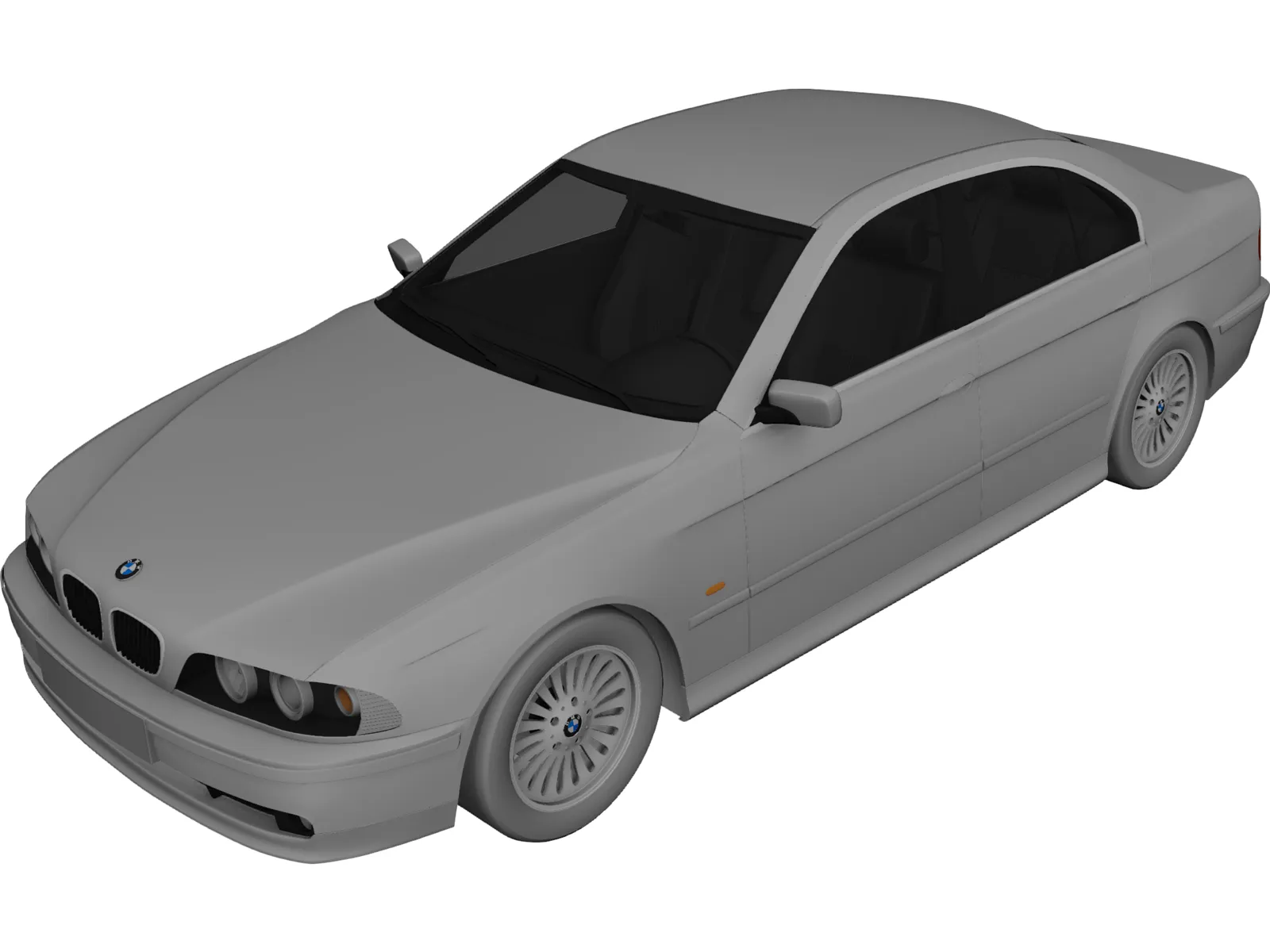 BMW 5-Series E39 3D Model