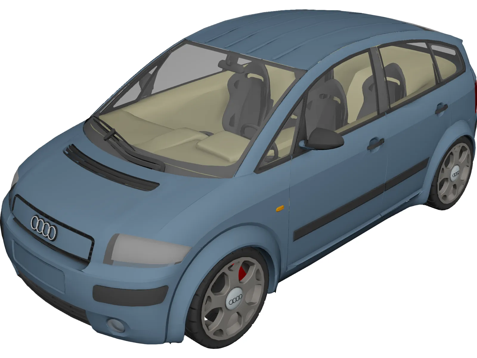 Audi A2 3D Model