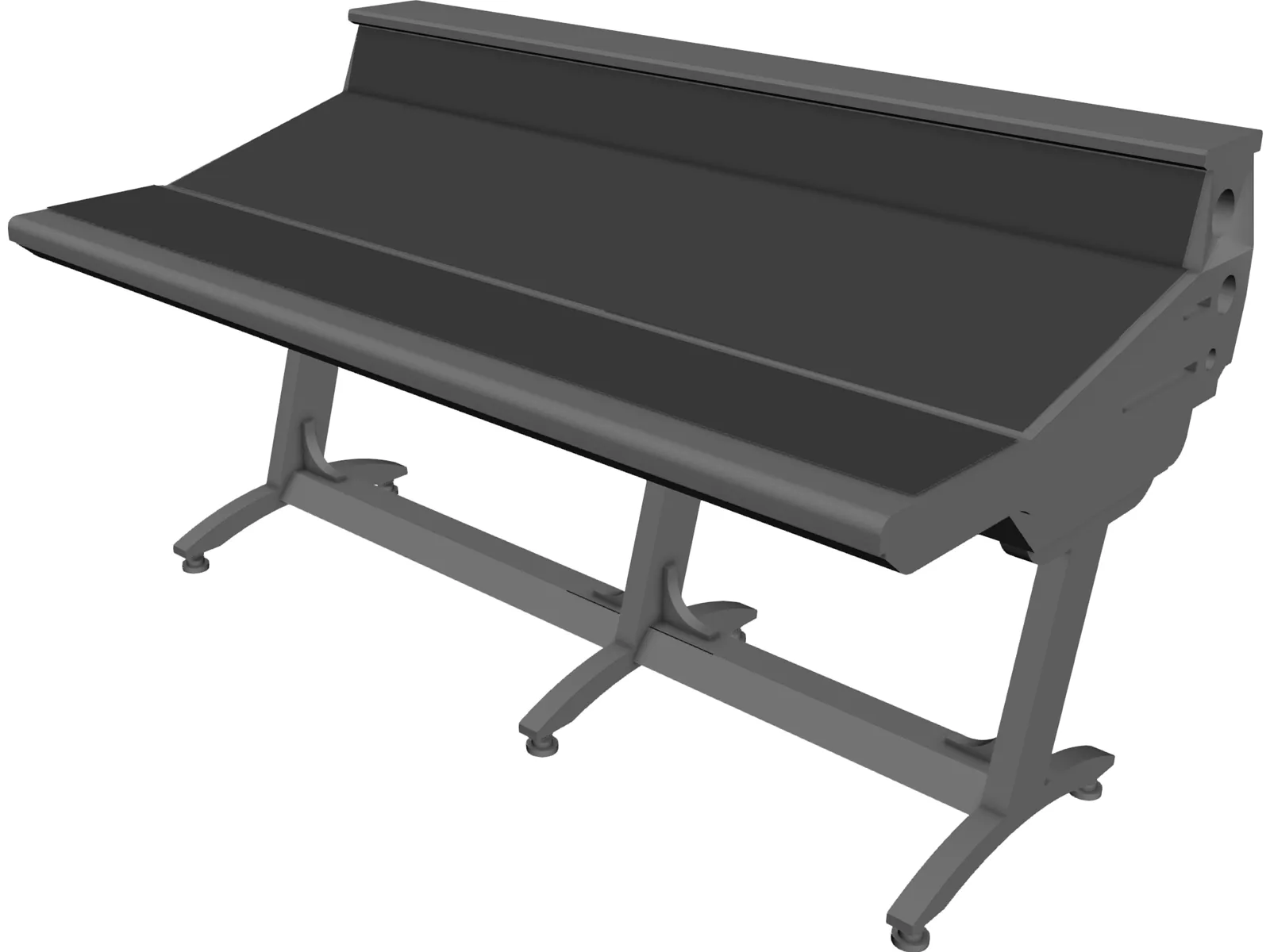 Recording Studio Console 3D Model