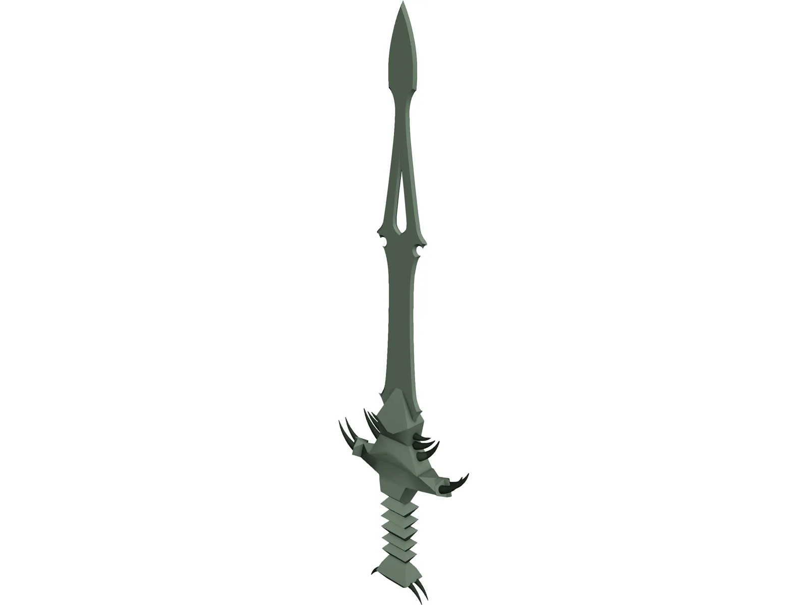 Sword Of The Green Land 3D Model