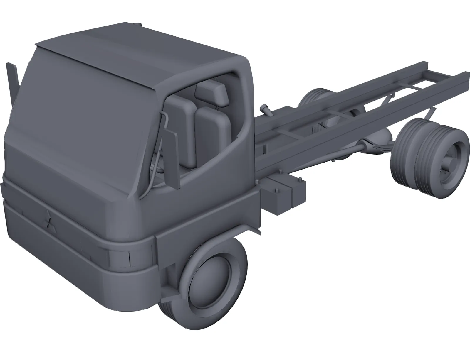 Mitsubishi Canter 659 3D Model