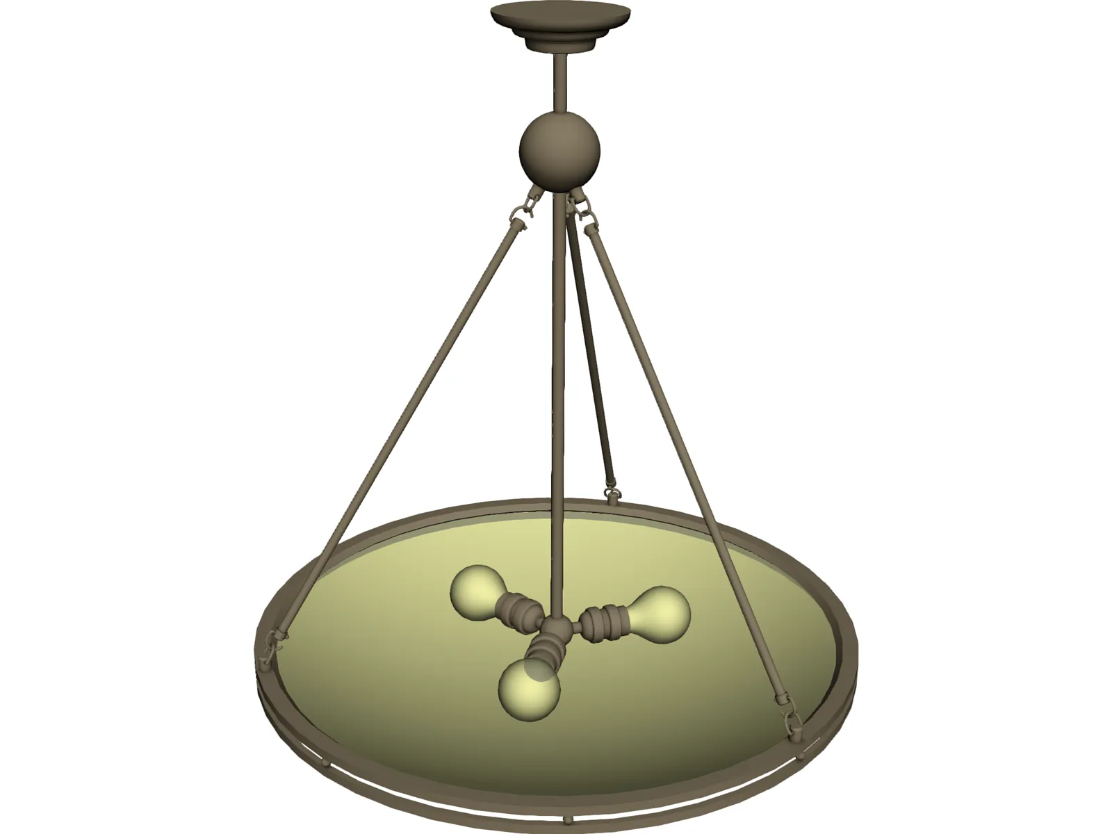 Lamp Hanging 3D Model