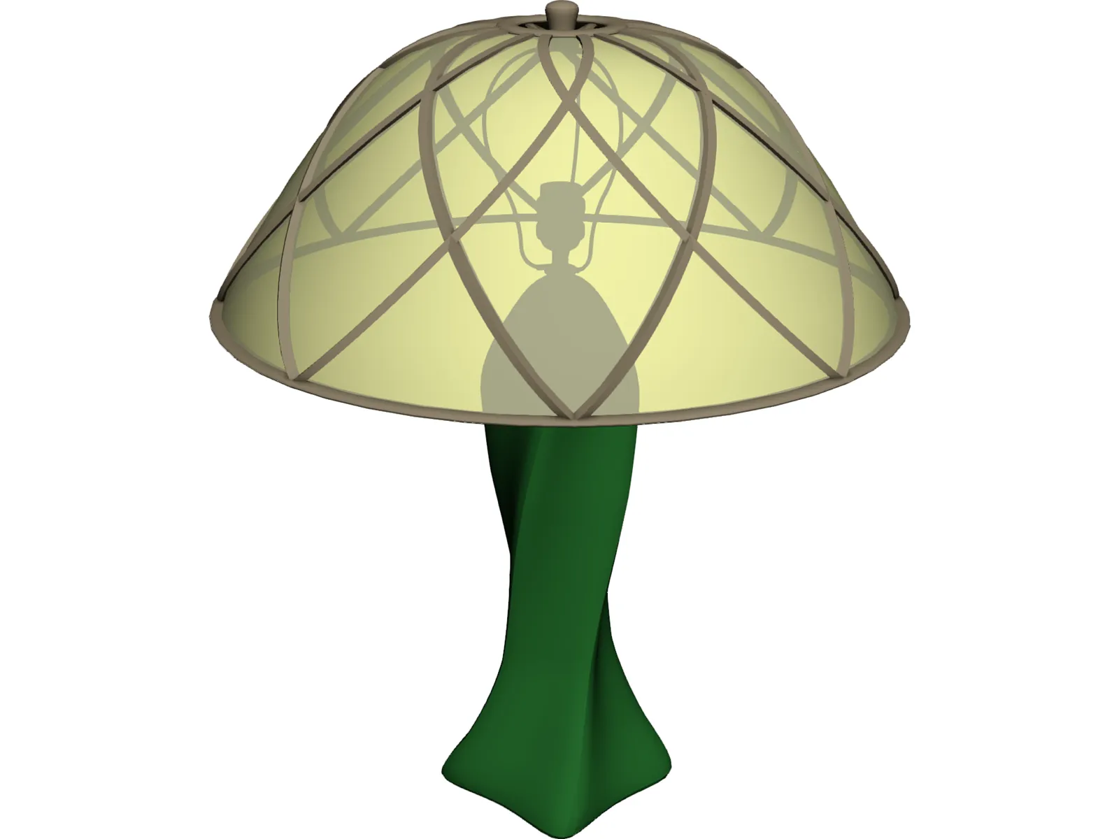 Lamp Table 3D Model