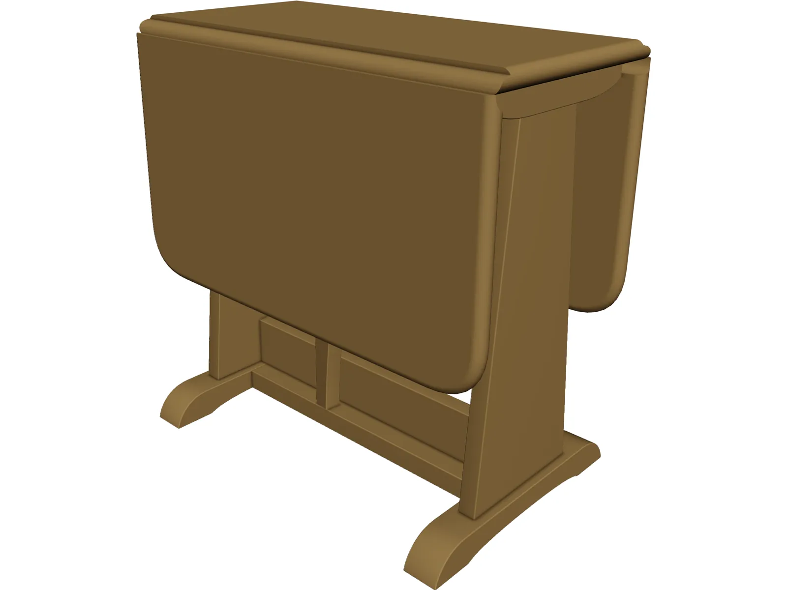 Table Folding 3D Model