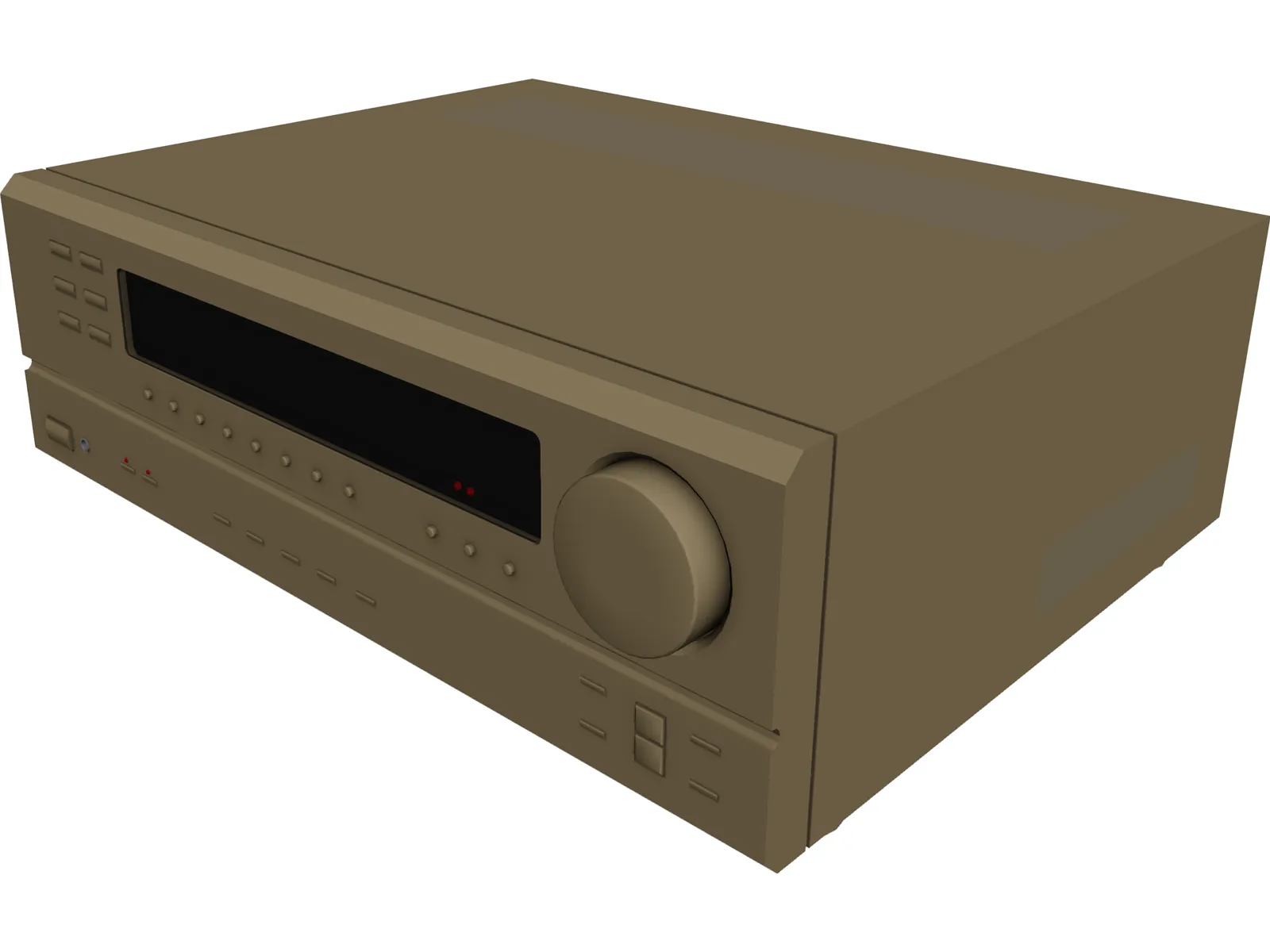 Denon Amplifier 3D Model