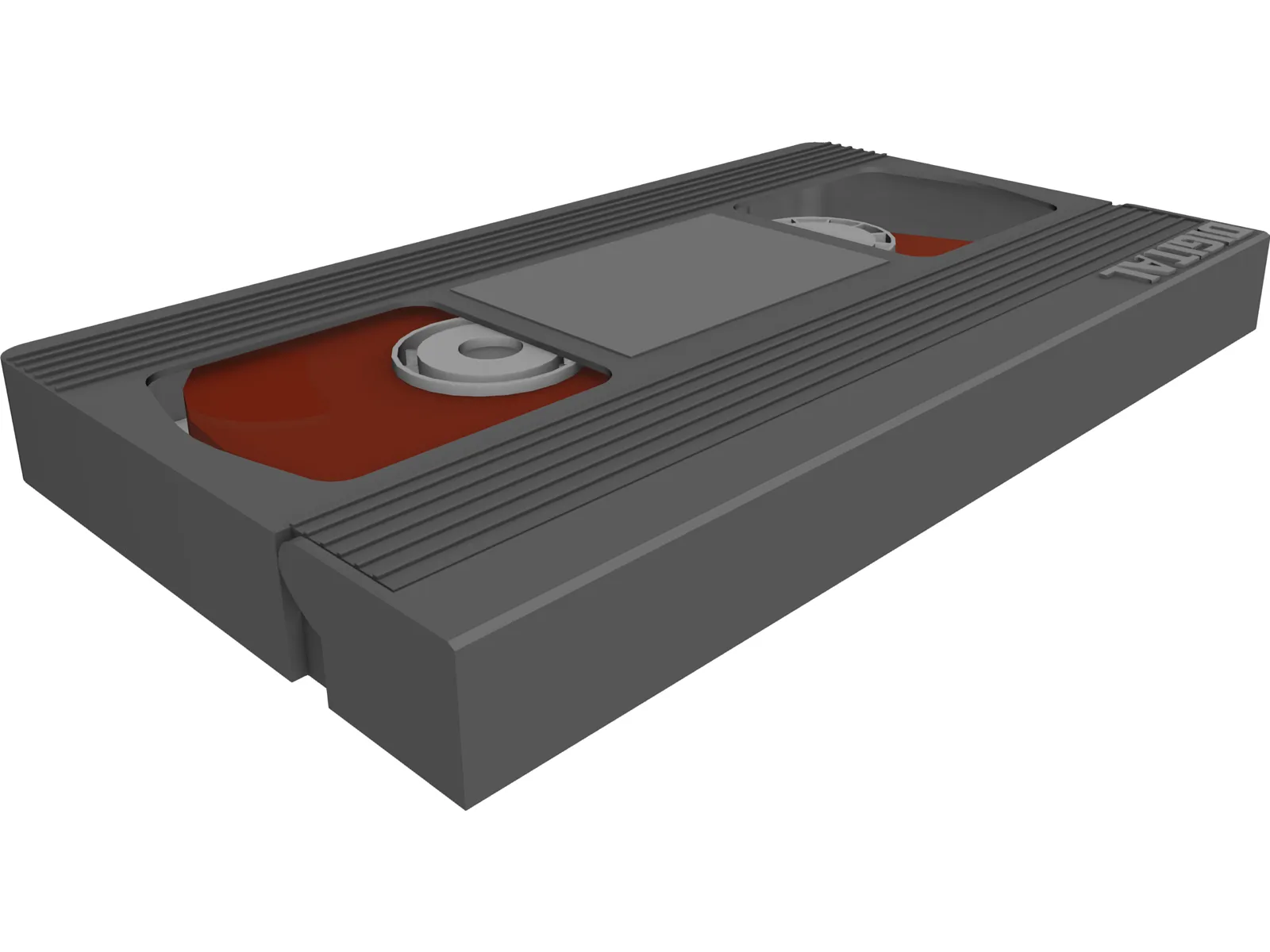 Videotape Digital 3D Model