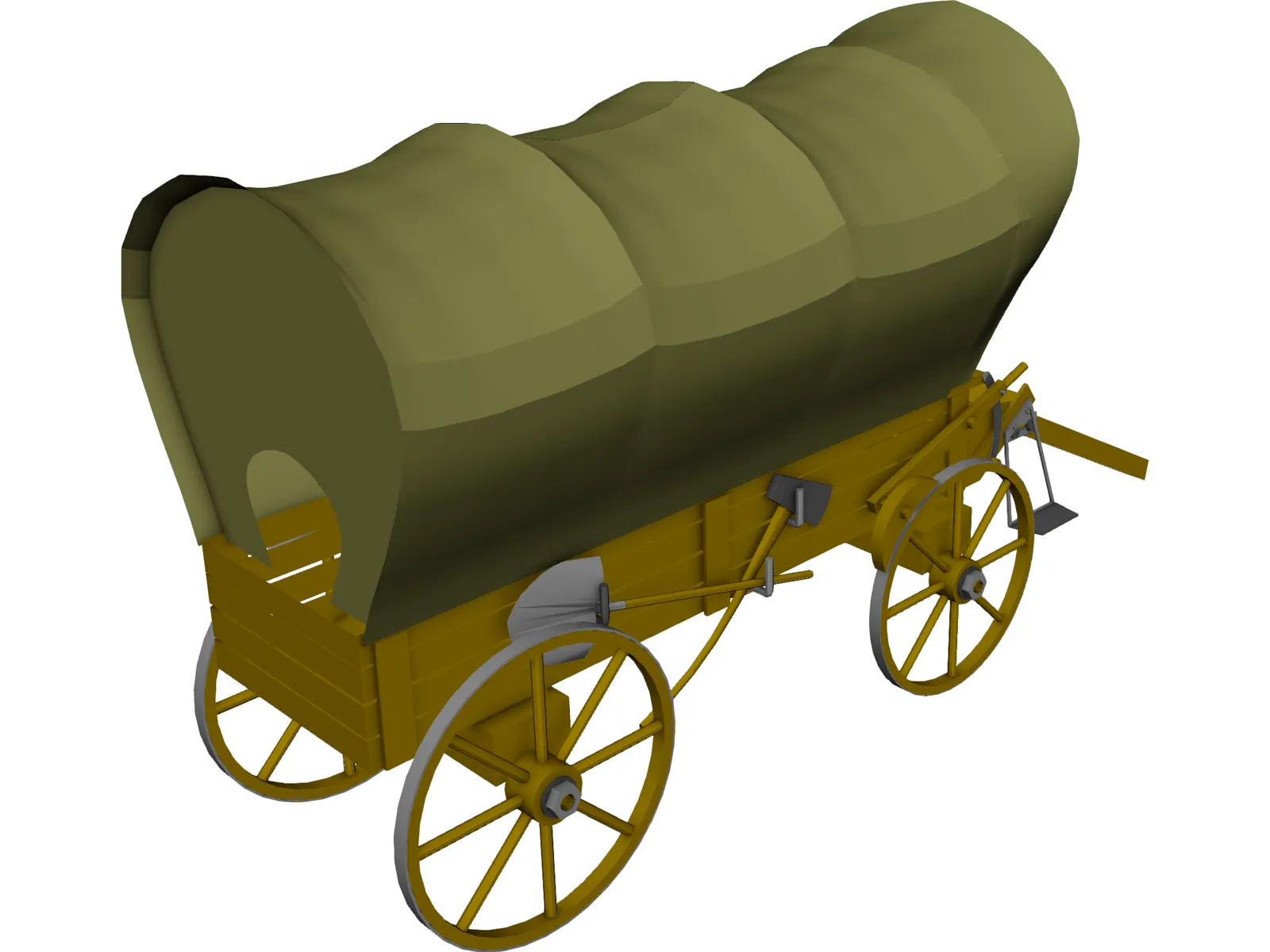 Wagon 3D Model