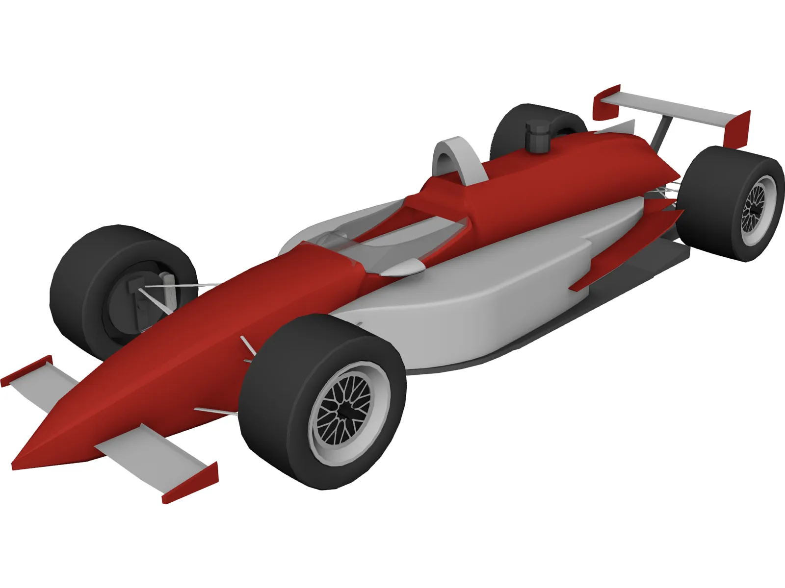 Indy Car 3D Model