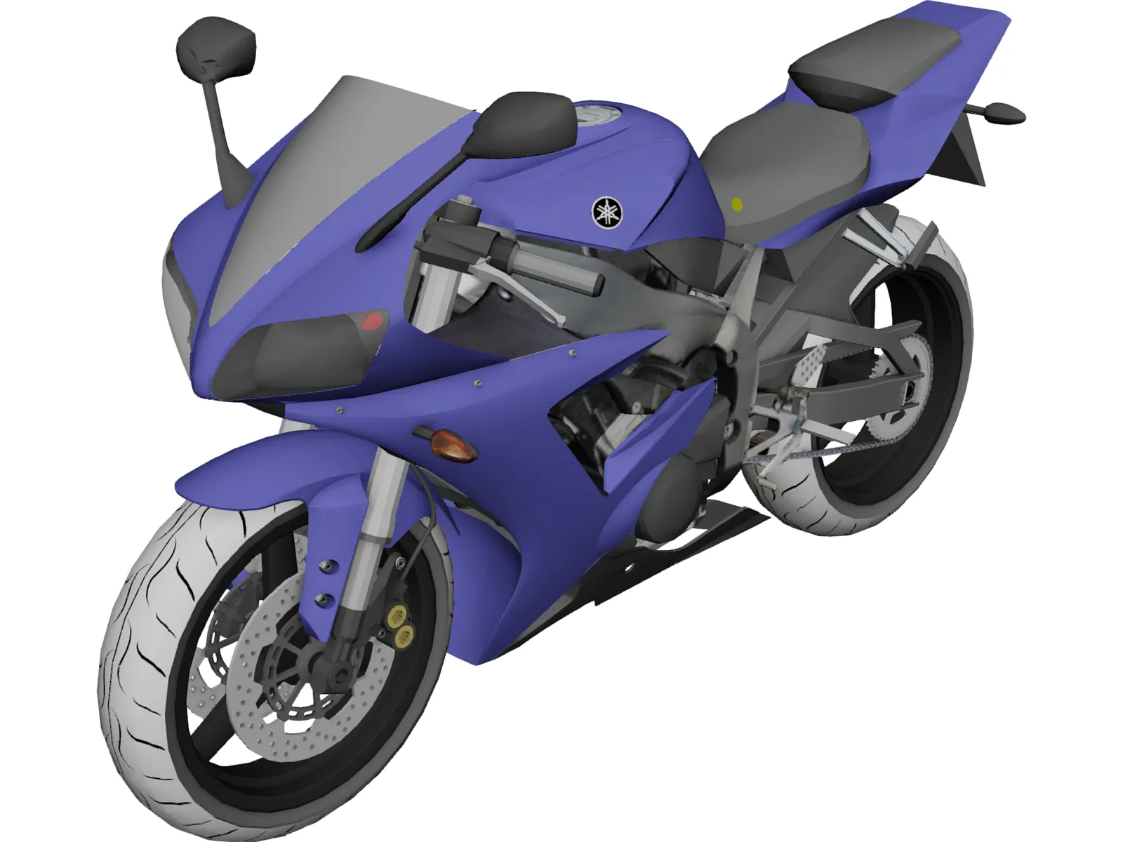 Yamaha R1 (2002) 3D Model