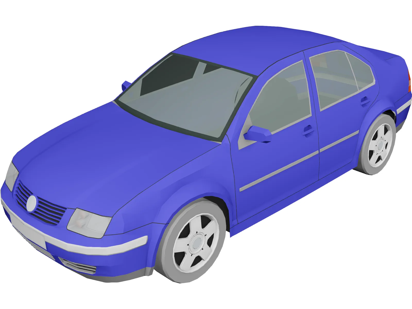 Volkswagen Bora 3D Model